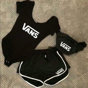 3 Piece Vans Short Set